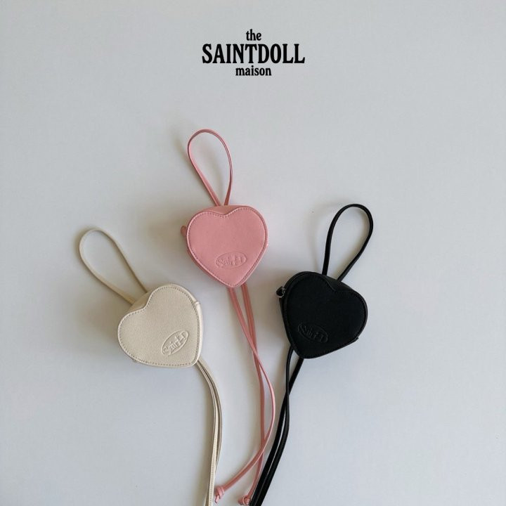 Saint Doll - Korean Children Fashion - #kidsshorts - Heart Bag