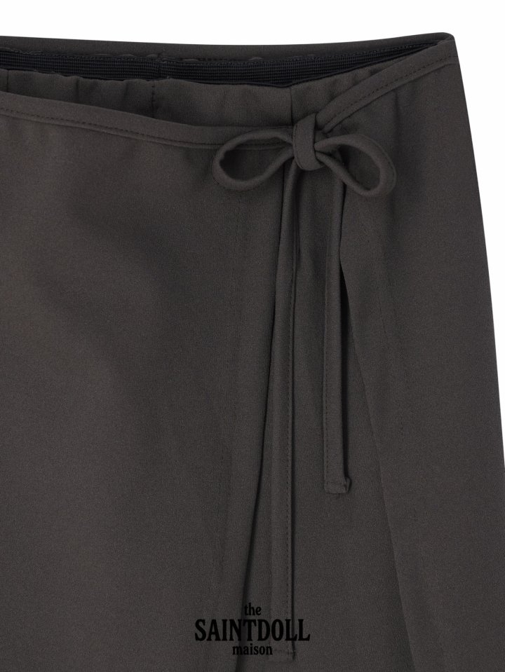 Saint Doll - Korean Children Fashion - #kidsshorts - Wrap Bootcut Pants - 3