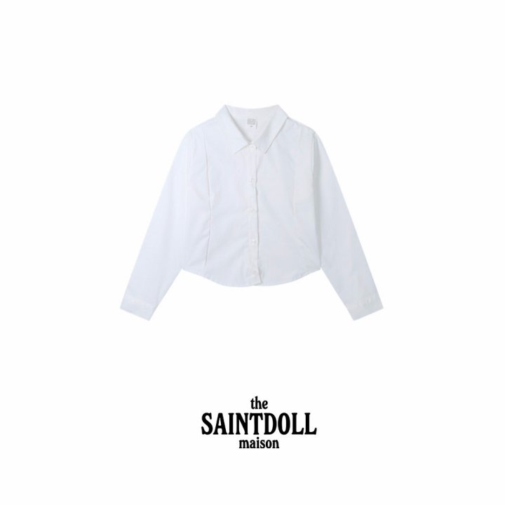 Saint Doll - Korean Children Fashion - #kidsshorts - Slim Line Shirt