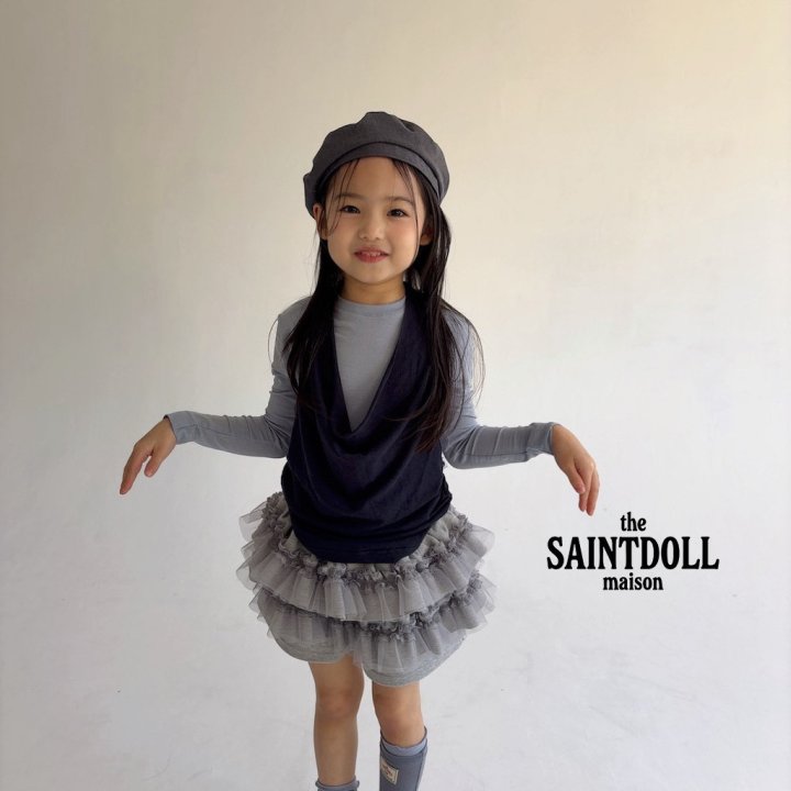 Saint Doll - Korean Children Fashion - #kidsshorts - Halter Neck Sleeveless Top - 8