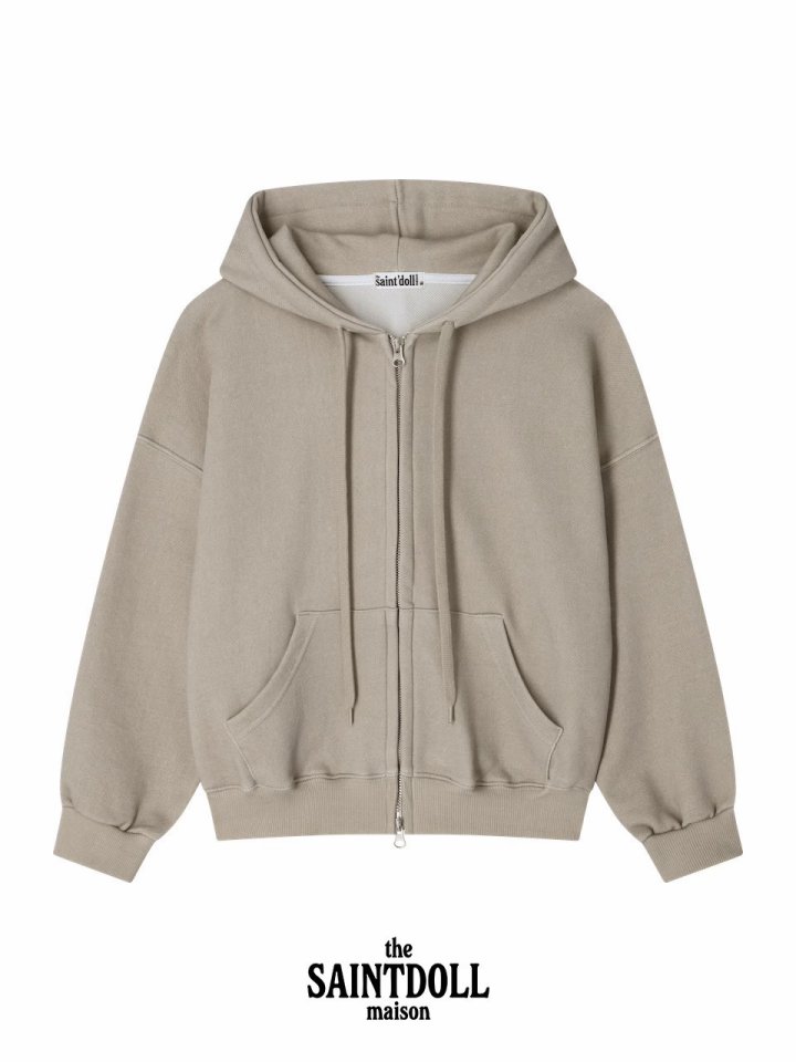 Saint Doll - Korean Children Fashion - #kidsshorts - Elin Hood Zip-Up - 3