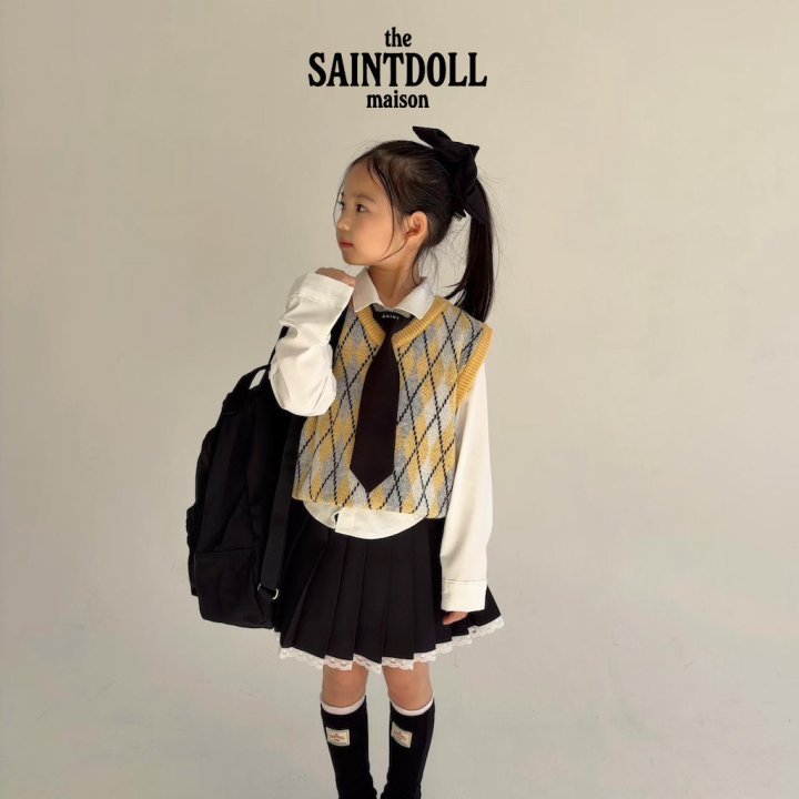 Saint Doll - Korean Children Fashion - #kidsstore - Label Necktie - 9