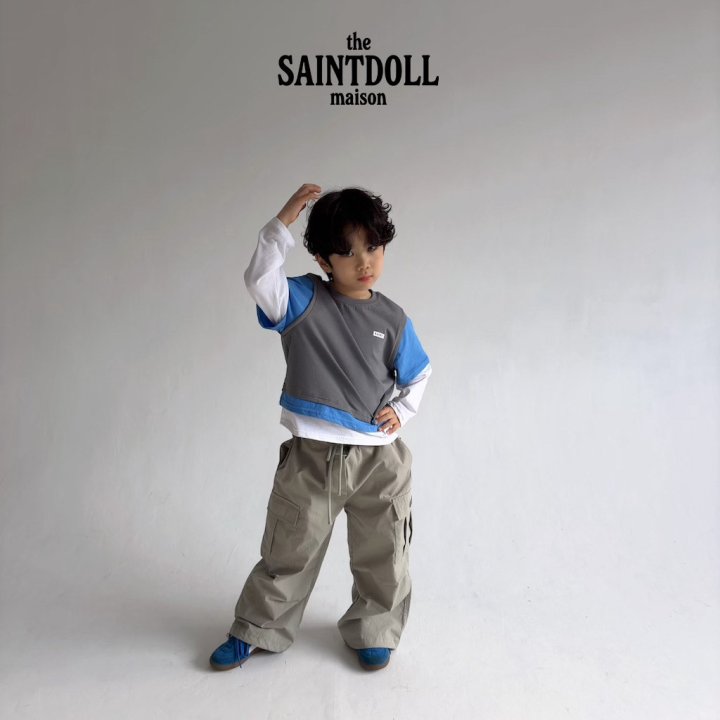 Saint Doll - Korean Children Fashion - #kidsstore - Cargo String Pants - 7
