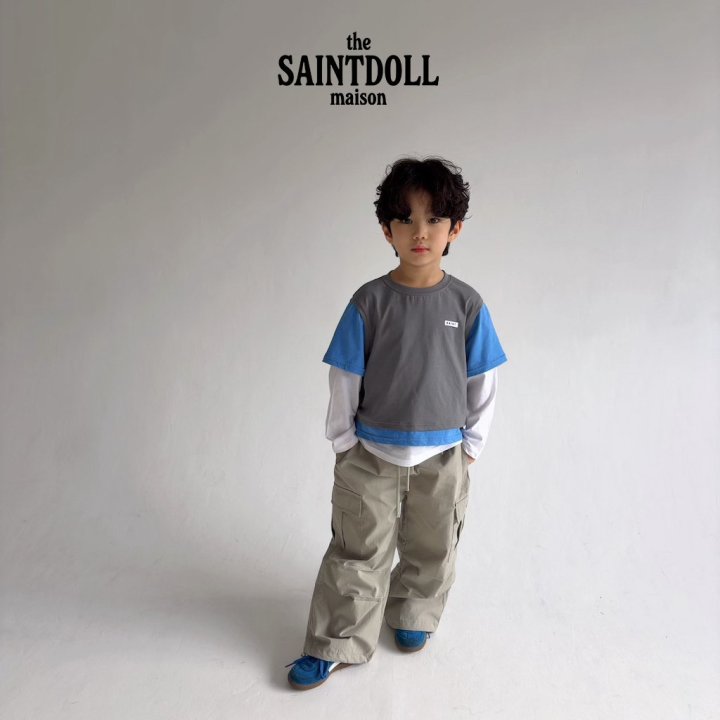 Saint Doll - Korean Children Fashion - #kidsstore - Cargo String Pants - 6