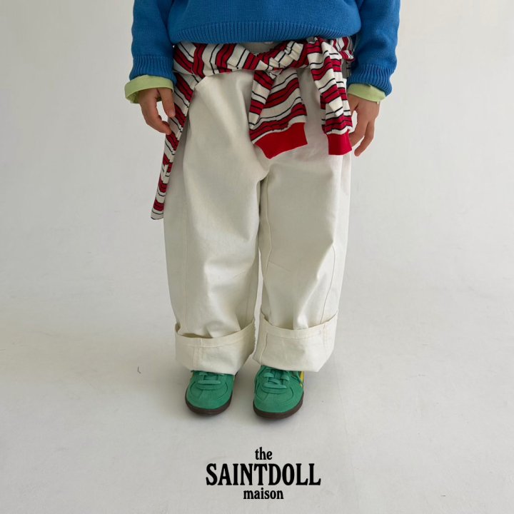 Saint Doll - Korean Children Fashion - #kidsstore - Cotton Wide Pants - 10