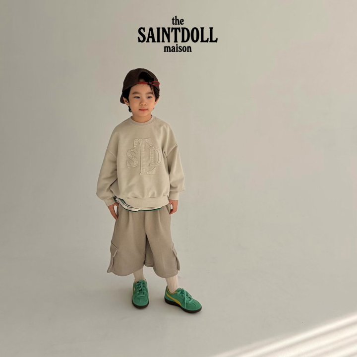 Saint Doll - Korean Children Fashion - #kidsstore - Embroidery Pigment Sweatshirt (Kids) - 4