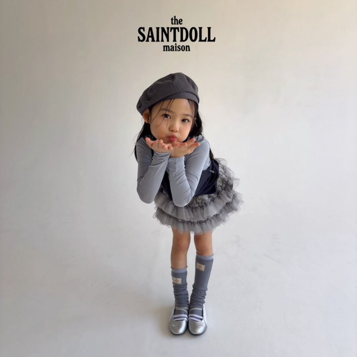 Saint Doll - Korean Children Fashion - #littlefashionista - Contrast Knee Socks - 7