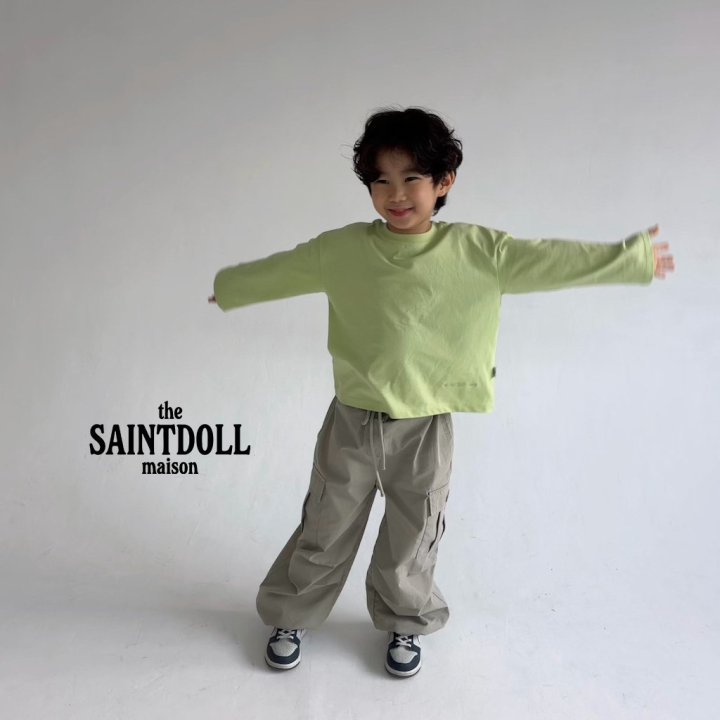 Saint Doll - Korean Children Fashion - #littlefashionista - Daily Embroidery Tee - 11