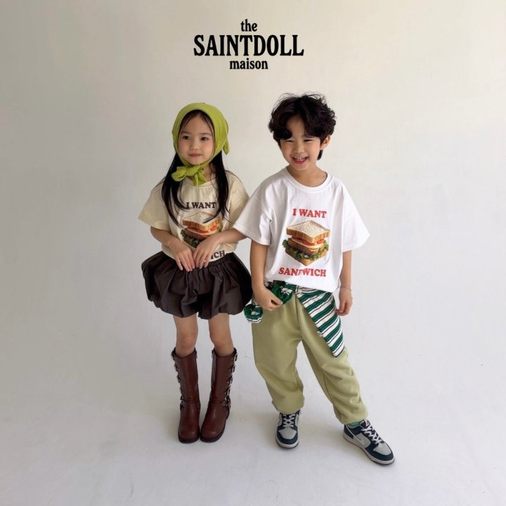 Saint Doll - Korean Children Fashion - #littlefashionista - Sandwich Tee - 8