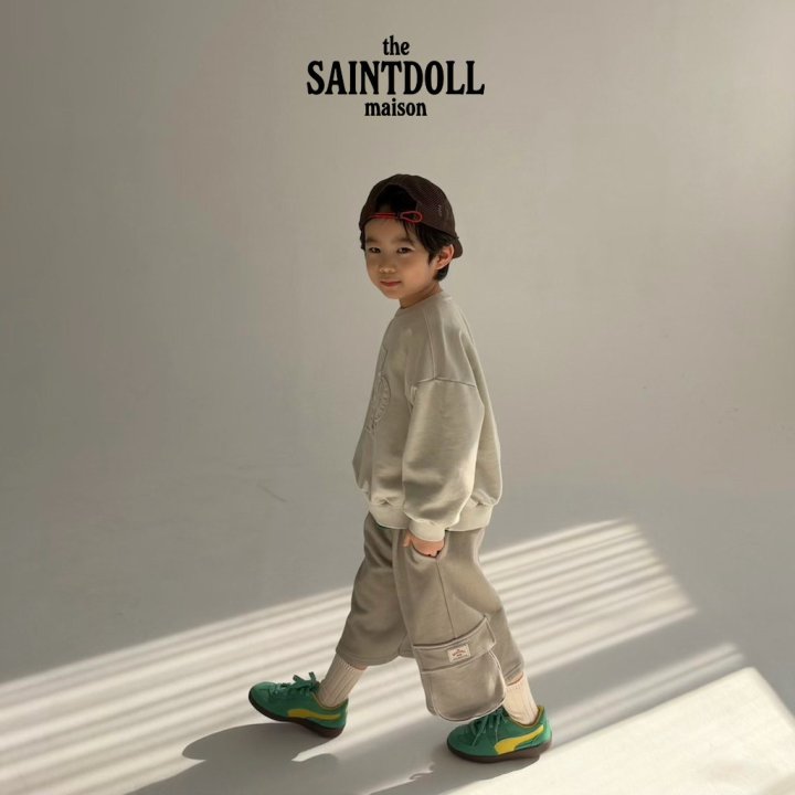 Saint Doll - Korean Children Fashion - #littlefashionista - Embroidery Pigment Sweatshirt (Kids) - 6