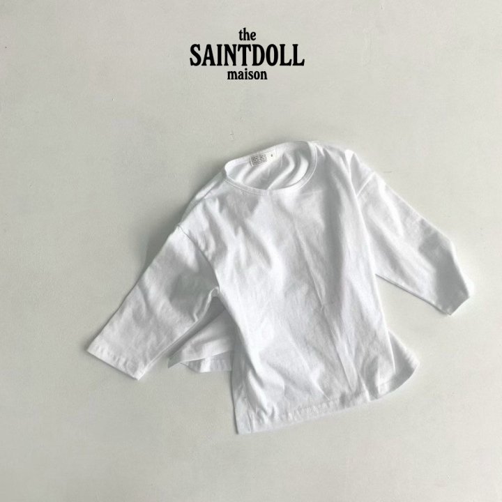 Saint Doll - Korean Children Fashion - #littlefashionista - Side Slit Long Sleeve Tee - 3