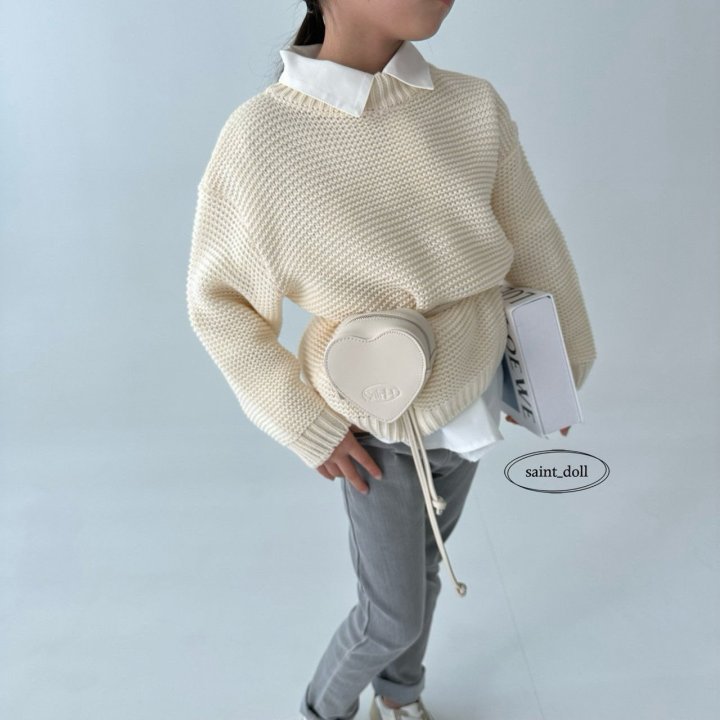 Saint Doll - Korean Children Fashion - #magicofchildhood - Heart Bag - 6
