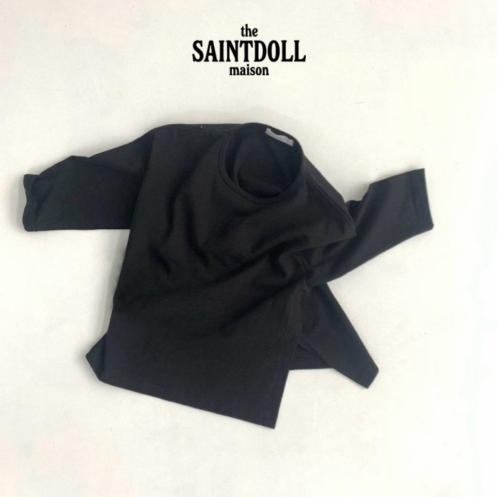 Saint Doll - Korean Children Fashion - #littlefashionista - Side Slit Long Sleeve Tee - 4