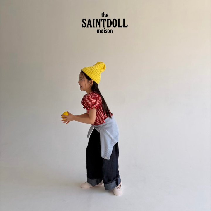 Saint Doll - Korean Children Fashion - #magicofchildhood - Roll-Up Indigo Pants (Junior) - 9