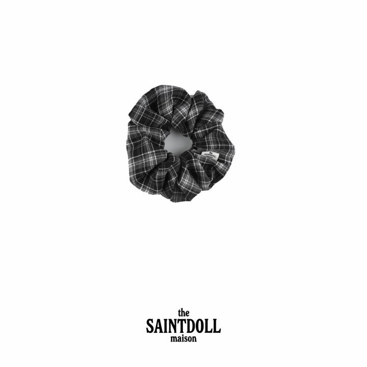 Saint Doll - Korean Children Fashion - #minifashionista - Check Scrunchie