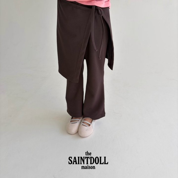 Saint Doll - Korean Children Fashion - #minifashionista - Wrap Bootcut Pants - 9