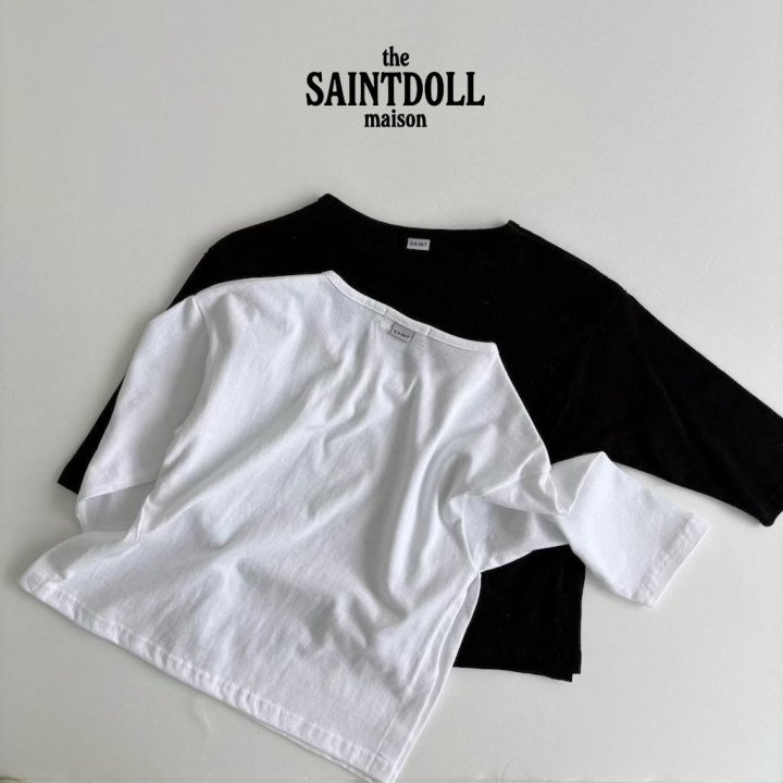Saint Doll - Korean Children Fashion - #minifashionista - Side Slit Long Sleeve Tee - 5