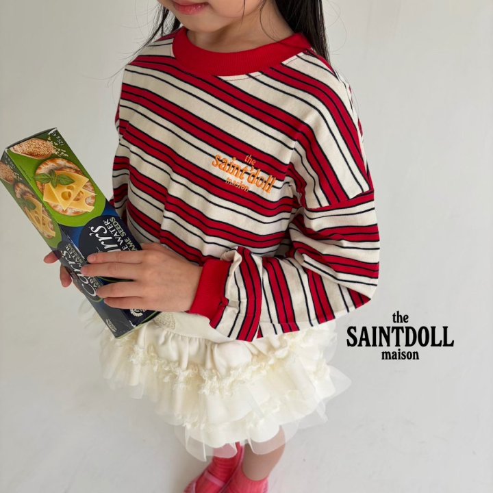 Saint Doll - Korean Children Fashion - #minifashionista - Tom Stripe Tee - 12