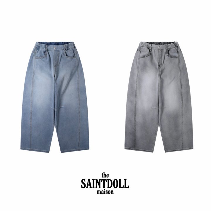 Saint Doll - Korean Children Fashion - #minifashionista - Cloud Denim Pants