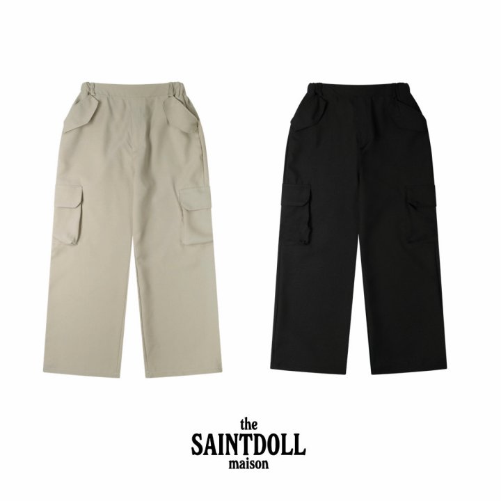 Saint Doll - Korean Children Fashion - #prettylittlegirls - Outer Pocket Cargo Pants