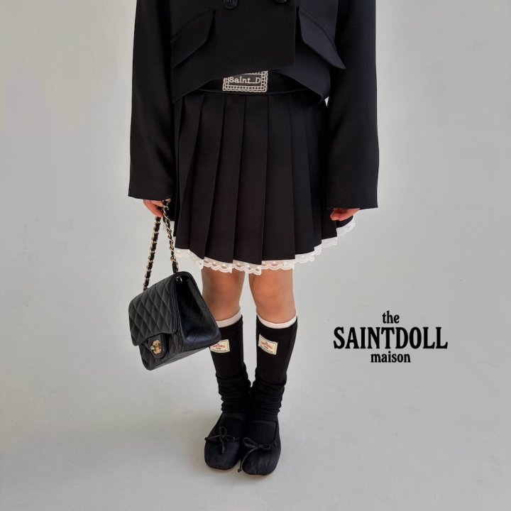 Saint Doll - Korean Children Fashion - #prettylittlegirls - Contrast Knee Socks - 10