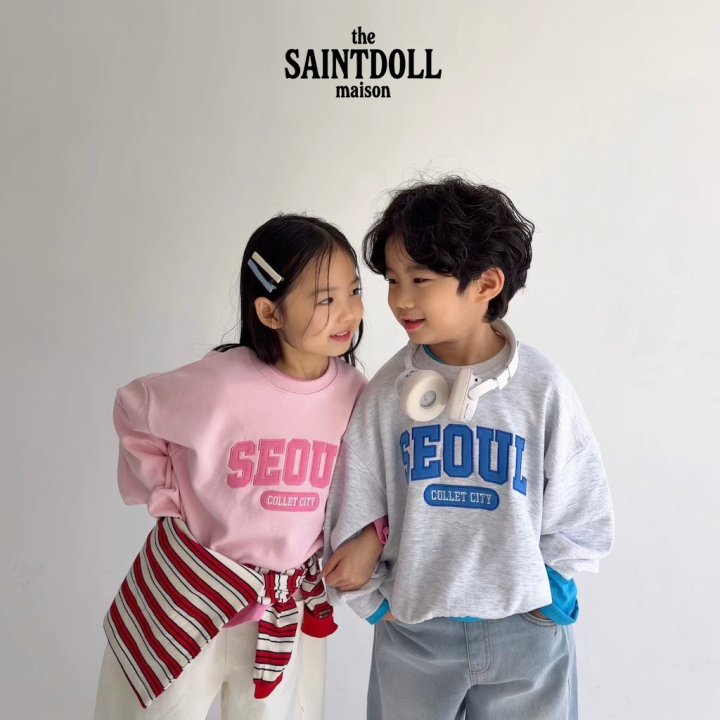 Saint Doll - Korean Children Fashion - #prettylittlegirls - Seoul Sweatshirt - 3