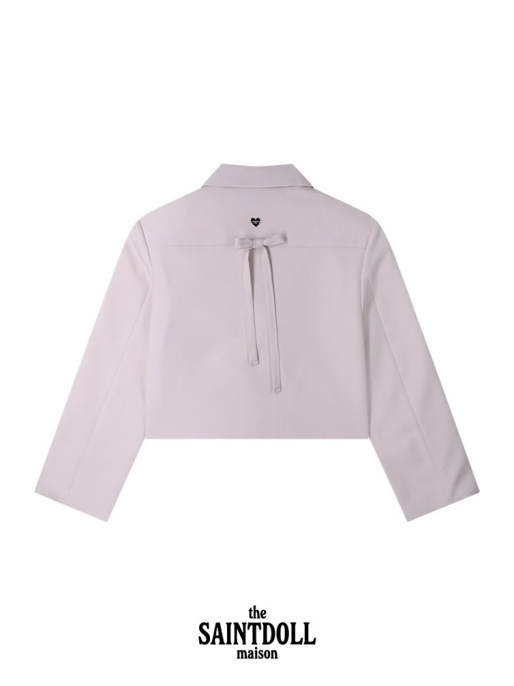 Back Ribbon Short Jacket by Saint Doll for Child - view 6