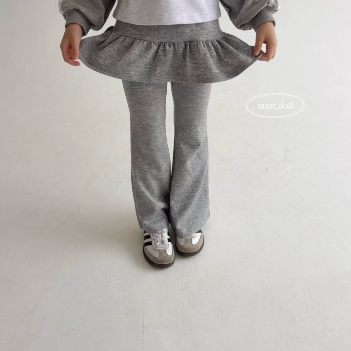 Saint Doll - Korean Children Fashion - #stylishchildhood - Skirt Layered Pants - 6