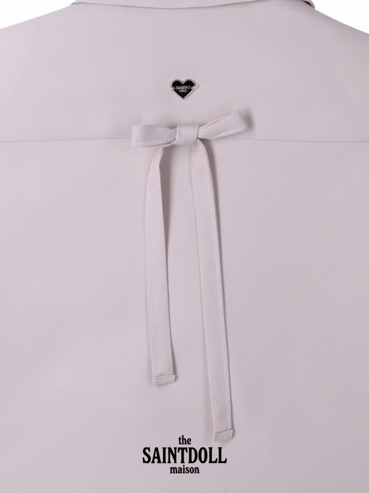 Back Ribbon Short Jacket by Saint Doll for Child - view 7