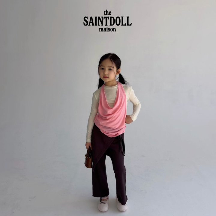 Saint Doll - Korean Children Fashion - #toddlerclothing - Wrap Bootcut Pants - 12