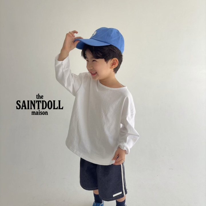 Saint Doll - Korean Children Fashion - #toddlerclothing - Side Slit Long Sleeve Tee - 8