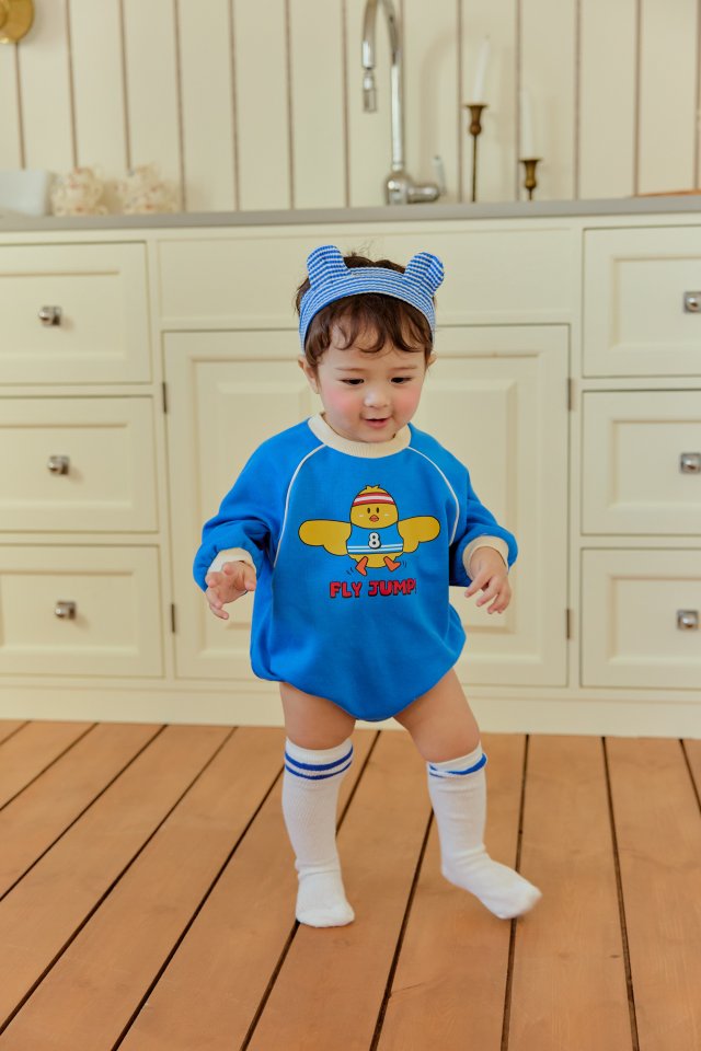 Sera - Korean Baby Fashion - #babyboutique - Bebe Fly Chick Suit (Hairband Set) - 3