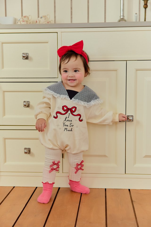 Sera - Korean Baby Fashion - #babyclothing - Bebe Ribbon Sailor Suit - 8