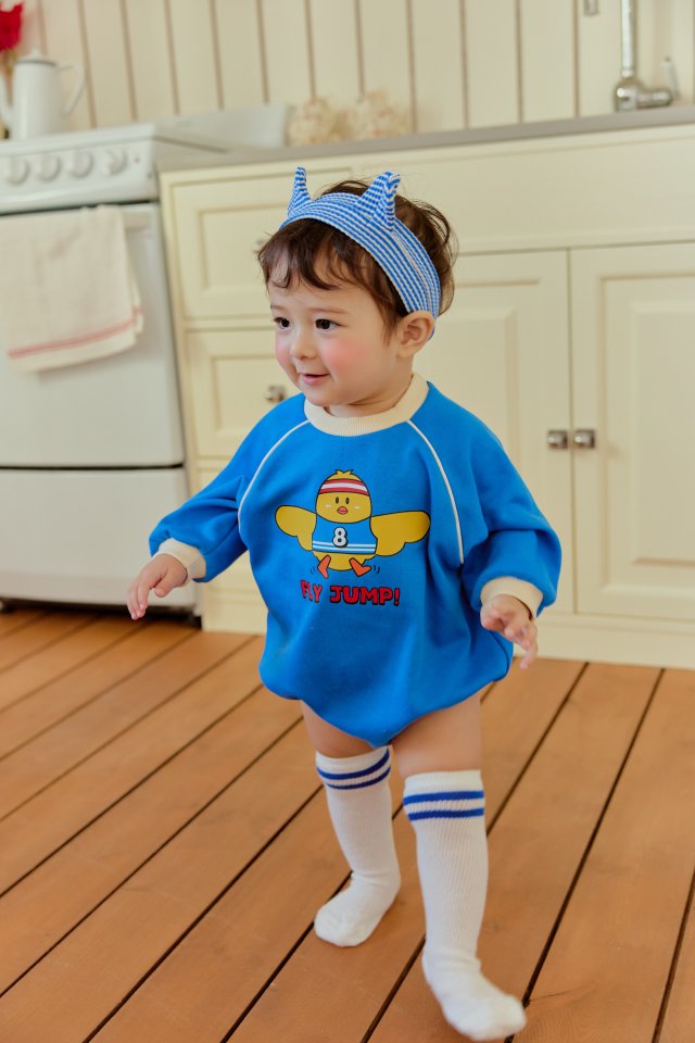 Sera - Korean Baby Fashion - #babyclothing - Bebe Fly Chick Suit (Hairband Set) - 6