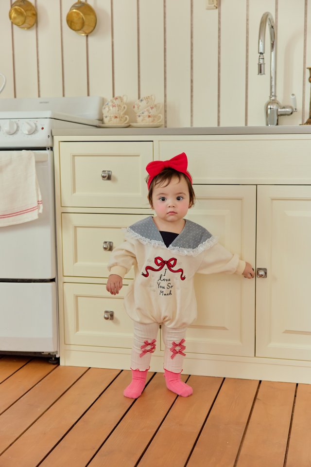 Sera - Korean Baby Fashion - #babyboutiqueclothing - Bebe Check Ribbon Leggings - 4