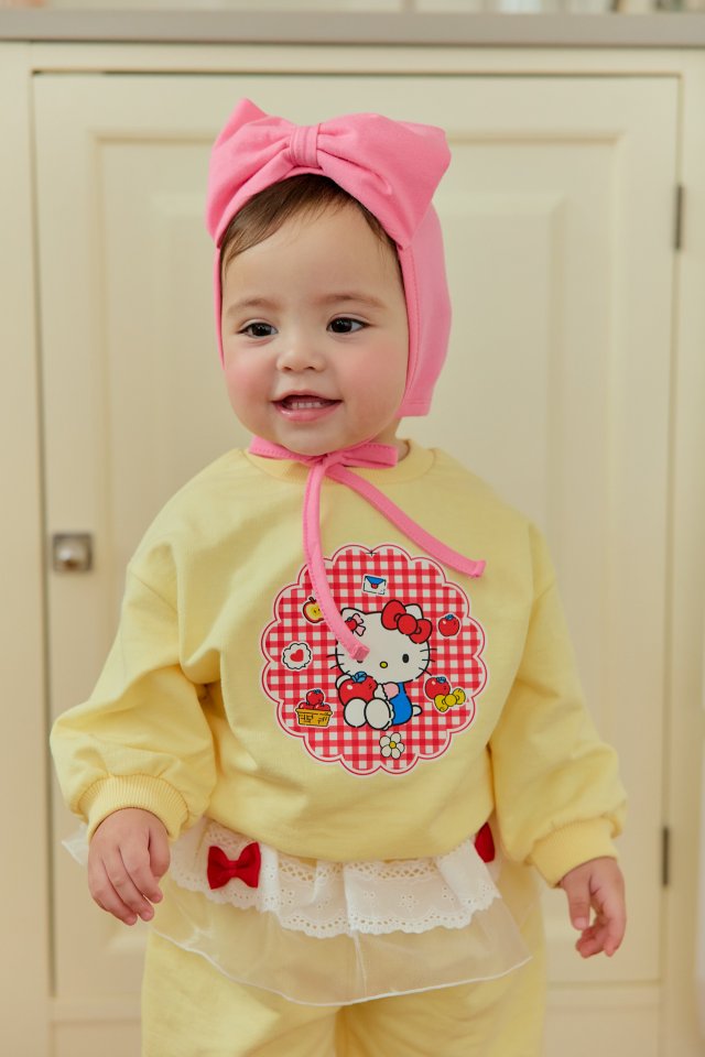 Sera - Korean Baby Fashion - #babyclothing - Bebe Sweet Top Bottom Set