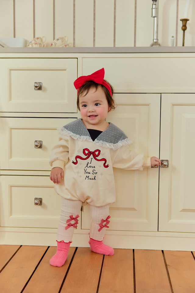 Sera - Korean Baby Fashion - #babyfashion - Bebe Ribbon Sailor Suit - 9