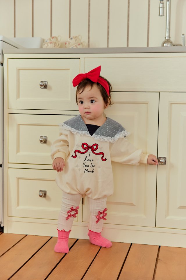 Sera - Korean Baby Fashion - #babyfashion - Bebe Check Ribbon Leggings - 5