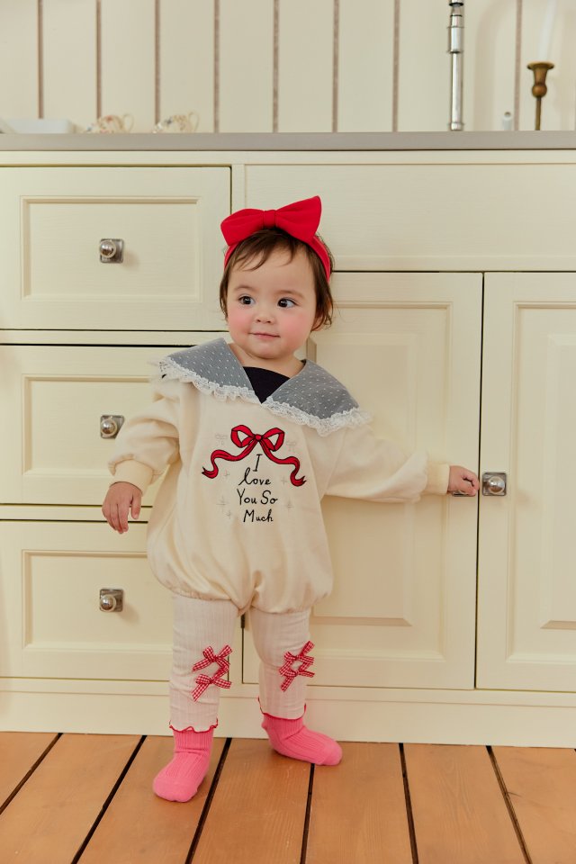 Sera - Korean Baby Fashion - #babyfever - Bebe Ribbon Sailor Suit - 10
