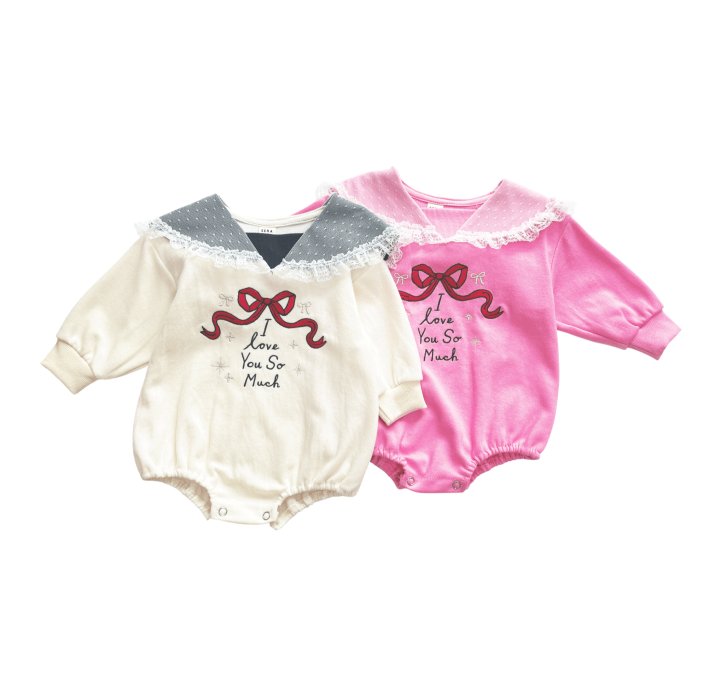 Sera - Korean Baby Fashion - #babygirlfashion - Bebe Ribbon Sailor Suit - 11