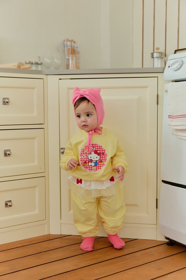 Sera - Korean Baby Fashion - #babylifestyle - Bebe Sweet Top Bottom Set - 5
