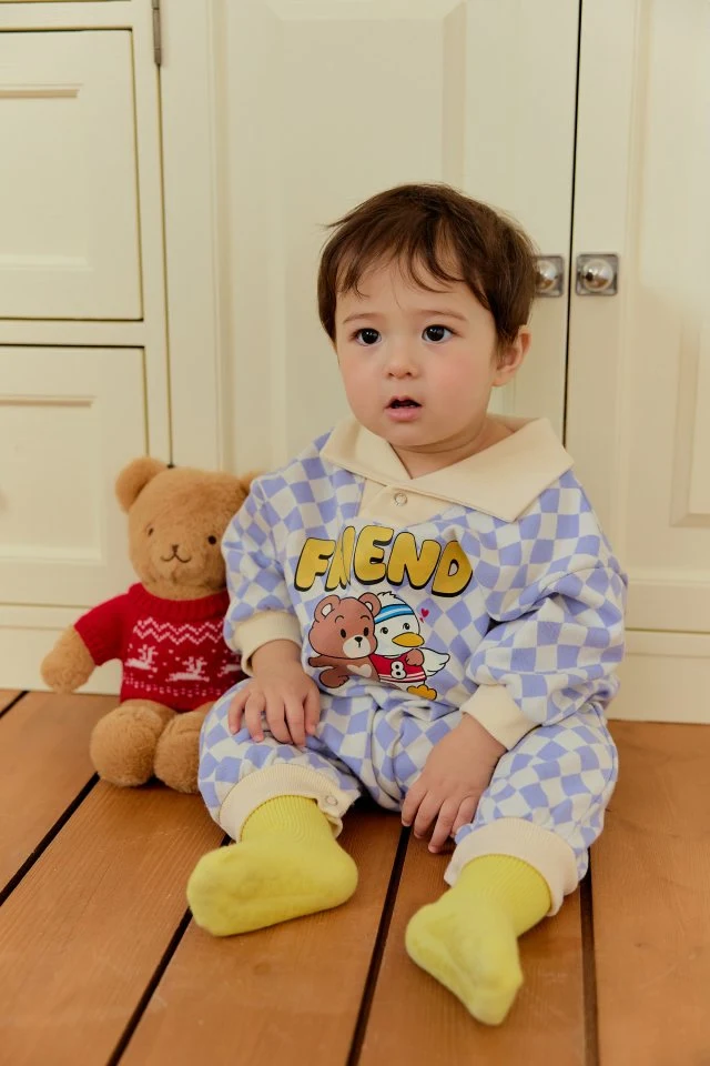 Sera - Korean Baby Fashion - #babyoninstagram - Bebe Friend Collar Suit