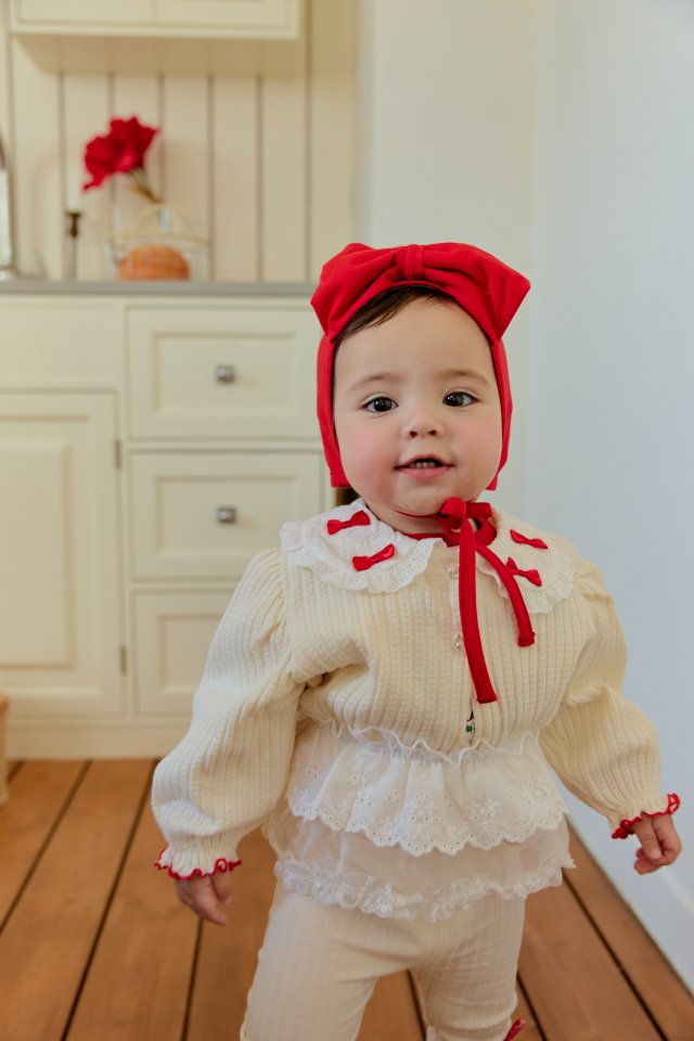 Sera - Korean Baby Fashion - #babyootd - Bebe Rolly Apron - 3