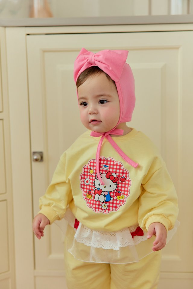 Sera - Korean Baby Fashion - #babyoutfit - Bebe Sweet Top Bottom Set - 8