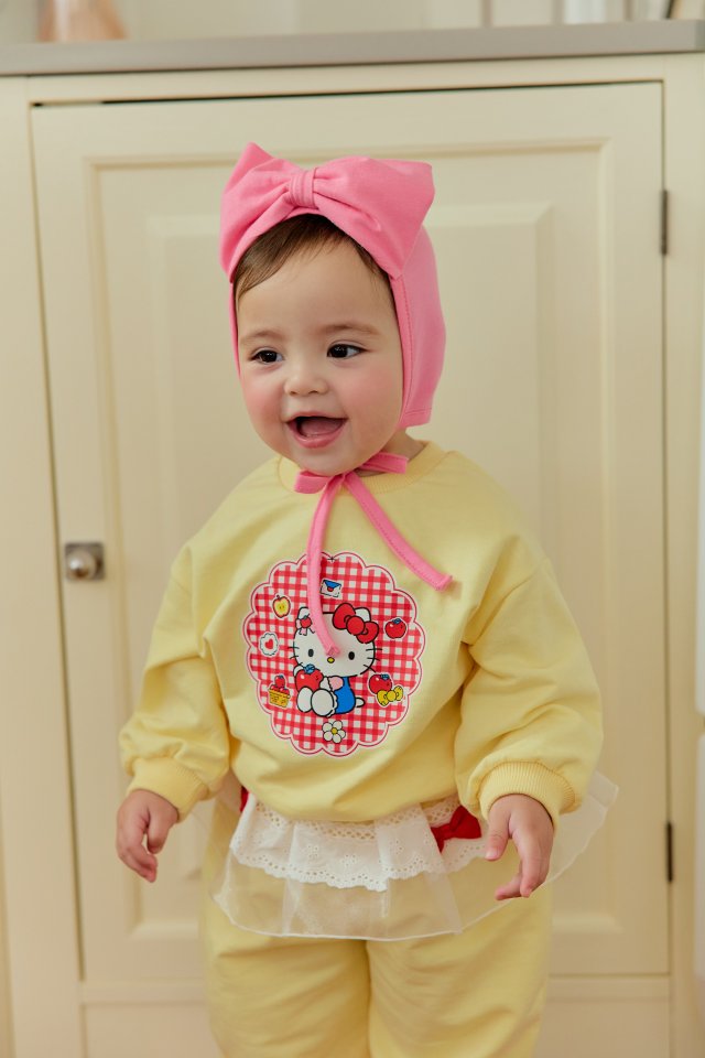 Sera - Korean Baby Fashion - #babyoutfit - Bebe Sweet Top Bottom Set - 9