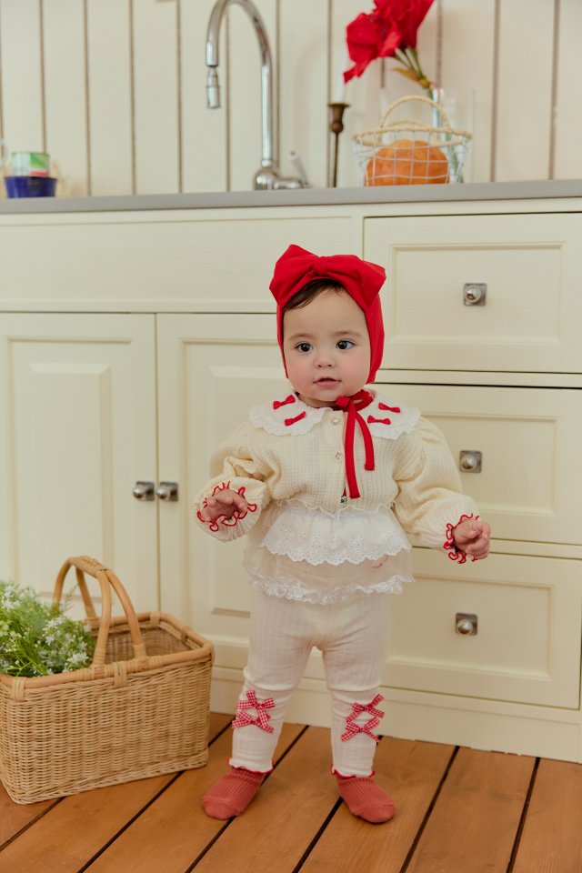 Sera - Korean Baby Fashion - #babyootd - Bebe Rolly Apron - 4