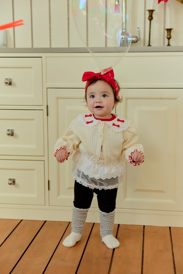 Sera - Korean Baby Fashion - #onlinebabyboutique - Bebe Rolly Apron - 7