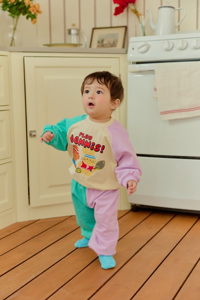 Sera - Korean Baby Fashion - #smilingbaby - Bebe Ice Cream Top Bottom Set - 10