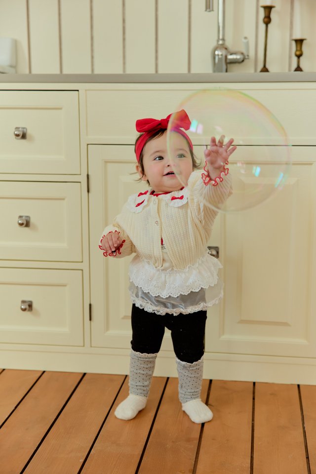 Sera - Korean Baby Fashion - #smilingbaby - Bebe Rolly Apron - 9