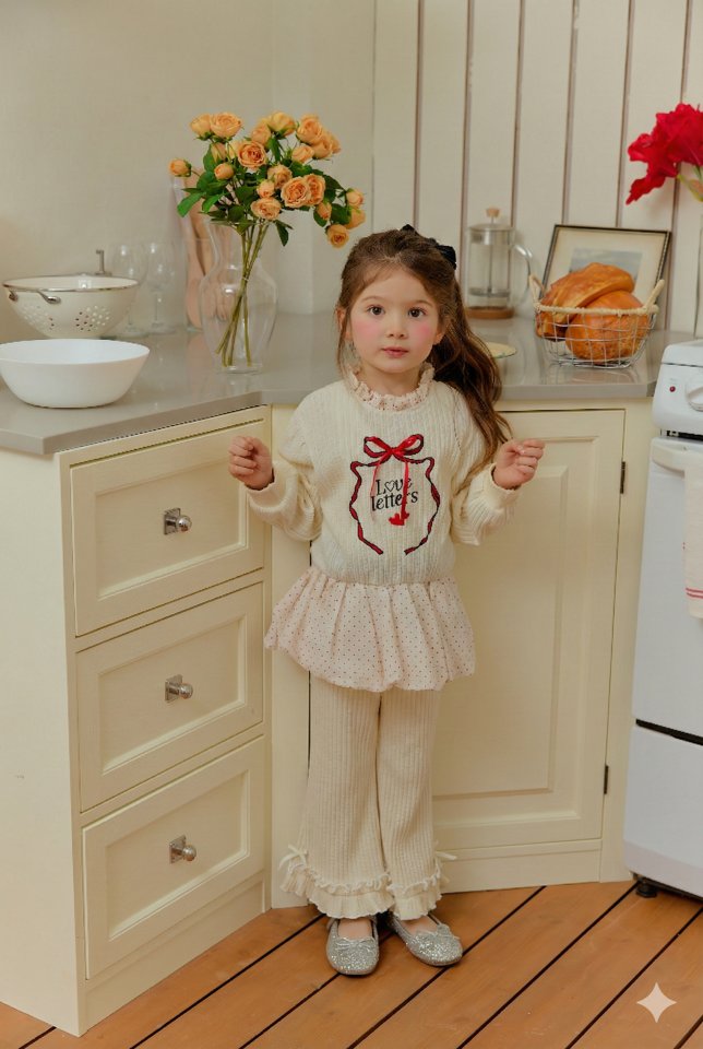 Sera - Korean Children Fashion - #Kfashion4kids - Frill Bootcut Pants - 8